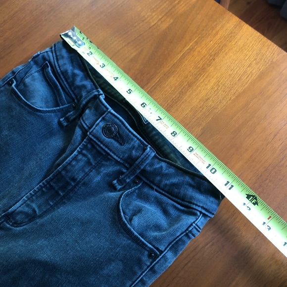 A&F Simone High Rise Notched Hem Denim - Picture 10 of 12